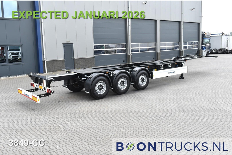 Krone SD BOX LINER NEW / UNREGISTERED | 2x20-40-45ft * LIFT AXLE * DISC BRAKES - Containerbil/ Växelflak semitrailer: bild 2 Krone SD BOX LINER NEW / UNREGISTERED | 2x20-40-45ft * LIFT AXLE * DISC BRAKES - Containerbil/ Växelflak semitrailer: bild 2