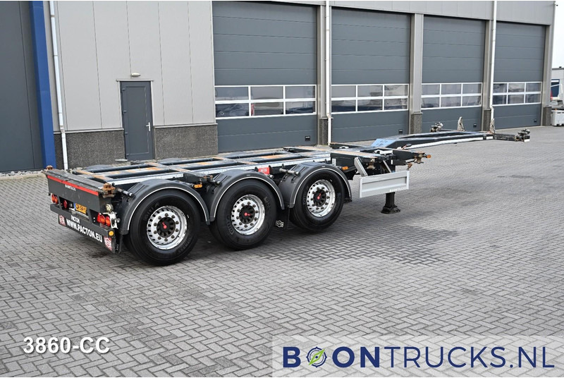 Pacton ET3 | 2x20-30-40-45ft HC * 2x EXTENDABLE * LIFT AXLE * NL TRAILER * APK 06-2026 - Containerbil/ Växelflak semitrailer: bild 1 Pacton ET3 | 2x20-30-40-45ft HC * 2x EXTENDABLE * LIFT AXLE * NL TRAILER * APK 06-2026 - Containerbil/ Växelflak semitrailer: bild 1