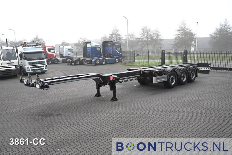 Pacton ET3 | 2x20-30-40-45ft HC * LIFTAS * 2x UITSCHUIFBAAR * SAF/SCHIJF * APK 06-2026 - Containerbil/ Växelflak semitrailer: bild 5 Pacton ET3 | 2x20-30-40-45ft HC * LIFTAS * 2x UITSCHUIFBAAR * SAF/SCHIJF * APK 06-2026 - Containerbil/ Växelflak semitrailer: bild 5