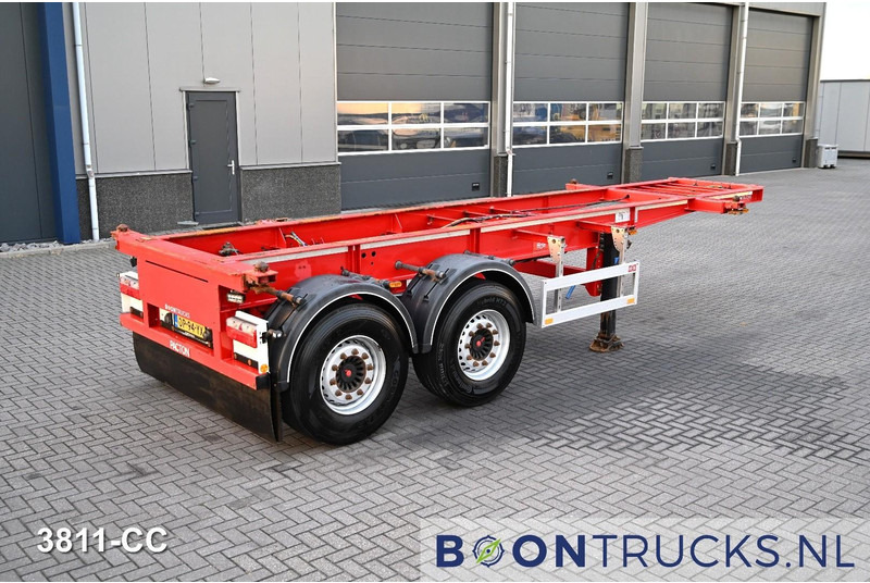 Pacton ET4 | 20ft * SAF DISC * NL TRAILER * APK 06-26 - Containerbil/ Växelflak semitrailer: bild 1 Pacton ET4 | 20ft * SAF DISC * NL TRAILER * APK 06-26 - Containerbil/ Växelflak semitrailer: bild 1