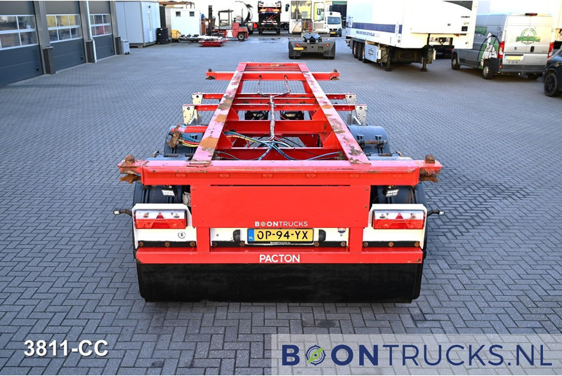 Pacton ET4 | 20ft * SAF DISC * NL TRAILER * APK 06-26 - Containerbil/ Växelflak semitrailer: bild 5 Pacton ET4 | 20ft * SAF DISC * NL TRAILER * APK 06-26 - Containerbil/ Växelflak semitrailer: bild 5