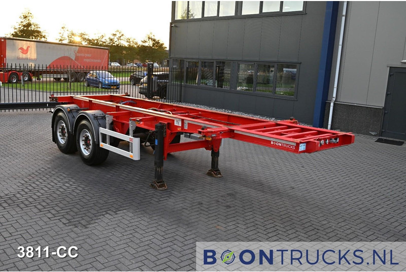 Pacton ET4 | 20ft * SAF DISC * NL TRAILER * APK 06-26 - Containerbil/ Växelflak semitrailer: bild 3 Pacton ET4 | 20ft * SAF DISC * NL TRAILER * APK 06-26 - Containerbil/ Växelflak semitrailer: bild 3
