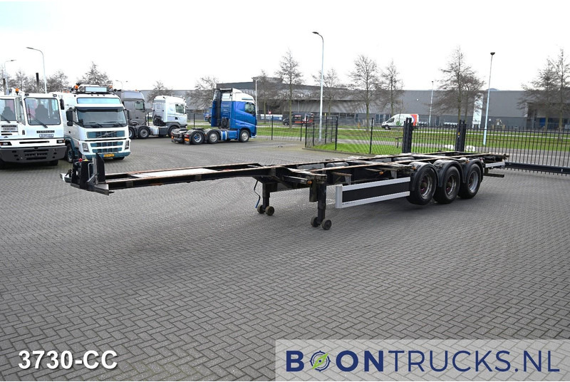 Pacton T3-007 2x20-40-45ft HC * LIFT AXLE * BPW * NL TRAILER - Containerbil/ Växelflak semitrailer: bild 4 Pacton T3-007 2x20-40-45ft HC * LIFT AXLE * BPW * NL TRAILER - Containerbil/ Växelflak semitrailer: bild 4
