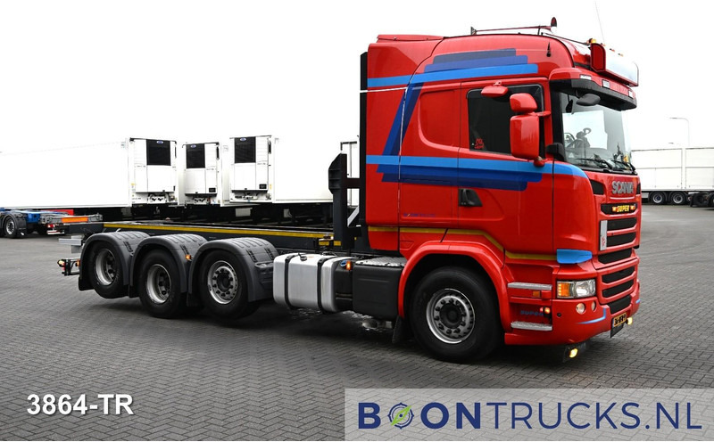 Scania R450 8x2 | EURO6 * CONTAINER TRANSPORT * 20ft TIPPING * NL TRUCK * APK 02-2026 - Containerbil/ Växelflak lastbil: bild 3 Scania R450 8x2 | EURO6 * CONTAINER TRANSPORT * 20ft TIPPING * NL TRUCK * APK 02-2026 - Containerbil/ Växelflak lastbil: bild 3