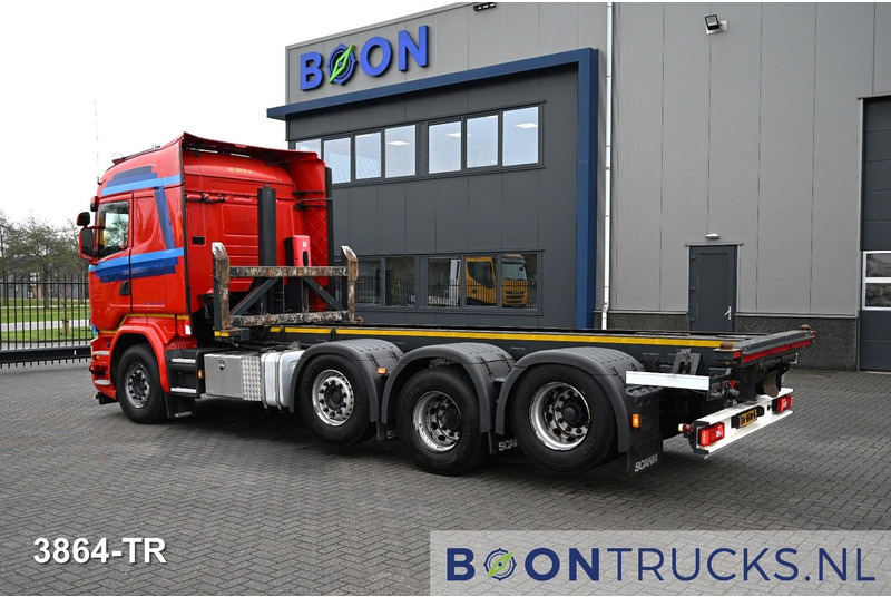 Scania R450 8x2 | EURO6 * CONTAINER TRANSPORT * 20ft TIPPING * NL TRUCK * APK 02-2026 - Containerbil/ Växelflak lastbil: bild 4 Scania R450 8x2 | EURO6 * CONTAINER TRANSPORT * 20ft TIPPING * NL TRUCK * APK 02-2026 - Containerbil/ Växelflak lastbil: bild 4