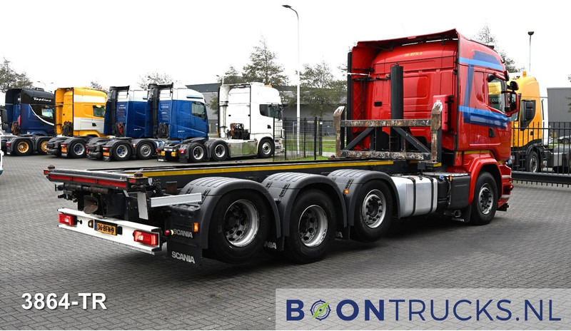 Scania R450 8x2 | EURO6 * CONTAINER TRANSPORT * 20ft TIPPING * NL TRUCK * APK 02-2026 - Containerbil/ Växelflak lastbil: bild 5 Scania R450 8x2 | EURO6 * CONTAINER TRANSPORT * 20ft TIPPING * NL TRUCK * APK 02-2026 - Containerbil/ Växelflak lastbil: bild 5