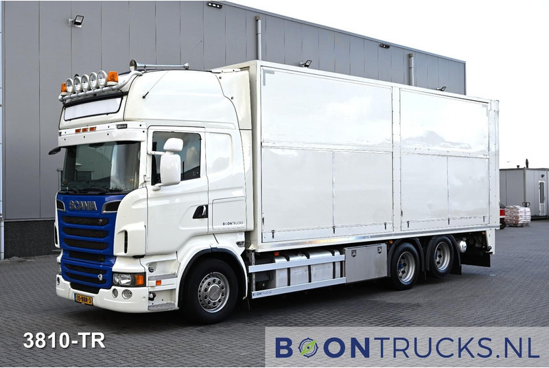 Scania R500 V8 6x2 | EURO5 * FULL AIR * RETARDER * POULTRY * NL TRUCK * APK 05-2026 - Djurtransport lastbil: bild 1 Scania R500 V8 6x2 | EURO5 * FULL AIR * RETARDER * POULTRY * NL TRUCK * APK 05-2026 - Djurtransport lastbil: bild 1