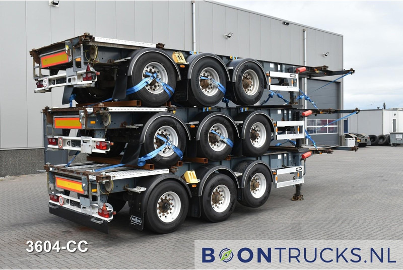 Van Hool 3B0071 € 11500 STACK PRICE | 20-30ft * ADR: FL, AT, OX * 3840 KG * LIFT AXLE - Containerbil/ Växelflak semitrailer: bild 1 Van Hool 3B0071 € 11500 STACK PRICE | 20-30ft * ADR: FL, AT, OX * 3840 KG * LIFT AXLE - Containerbil/ Växelflak semitrailer: bild 1