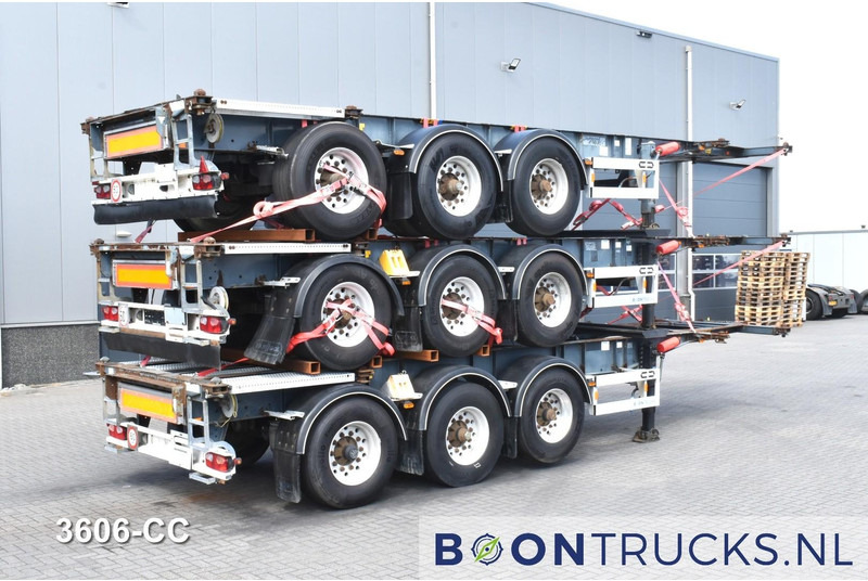 Van Hool 3B0071 € 11500 STACK PRICE | 20-30ft * ADR: FL, AT, OX * 3840 KG * LIFT AXLE - Containerbil/ Växelflak semitrailer: bild 1 Van Hool 3B0071 € 11500 STACK PRICE | 20-30ft * ADR: FL, AT, OX * 3840 KG * LIFT AXLE - Containerbil/ Växelflak semitrailer: bild 1