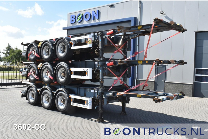 Van Hool 3B0071 STACK PRICE € 11500 | 20-30ft * ADR: FL, AT, OX * 3840 KG * LIFT AXLE - Containerbil/ Växelflak semitrailer: bild 3 Van Hool 3B0071 STACK PRICE € 11500 | 20-30ft * ADR: FL, AT, OX * 3840 KG * LIFT AXLE - Containerbil/ Växelflak semitrailer: bild 3