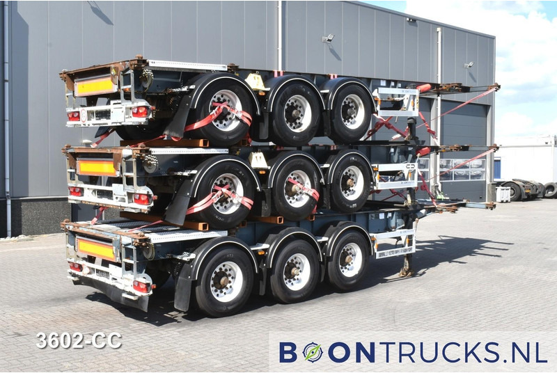 Van Hool 3B0071 STACK PRICE € 12750 | 20-30ft * ADR: FL, AT, OX * 3840 KG * LIFT AXLE - Containerbil/ Växelflak semitrailer: bild 1 Van Hool 3B0071 STACK PRICE € 12750 | 20-30ft * ADR: FL, AT, OX * 3840 KG * LIFT AXLE - Containerbil/ Växelflak semitrailer: bild 1