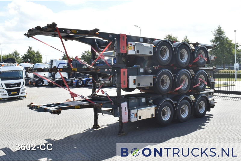 Van Hool 3B0071 STACK PRICE € 12750 | 20-30ft * ADR: FL, AT, OX * 3840 KG * LIFT AXLE - Containerbil/ Växelflak semitrailer: bild 4 Van Hool 3B0071 STACK PRICE € 12750 | 20-30ft * ADR: FL, AT, OX * 3840 KG * LIFT AXLE - Containerbil/ Växelflak semitrailer: bild 4