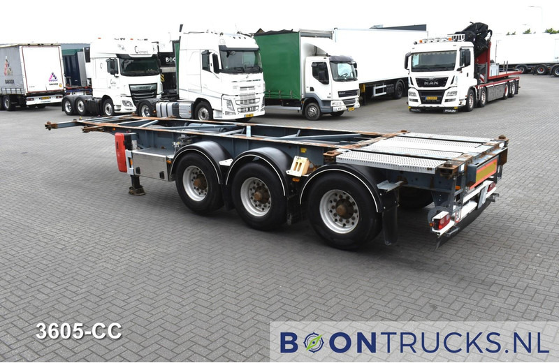 Van Hool 3B0071 TANK CHASSIS | 20-30ft * ADR: FL, AT, OX * 3840 KG * LIFT AXLE - Containerbil/ Växelflak semitrailer: bild 2 Van Hool 3B0071 TANK CHASSIS | 20-30ft * ADR: FL, AT, OX * 3840 KG * LIFT AXLE - Containerbil/ Växelflak semitrailer: bild 2