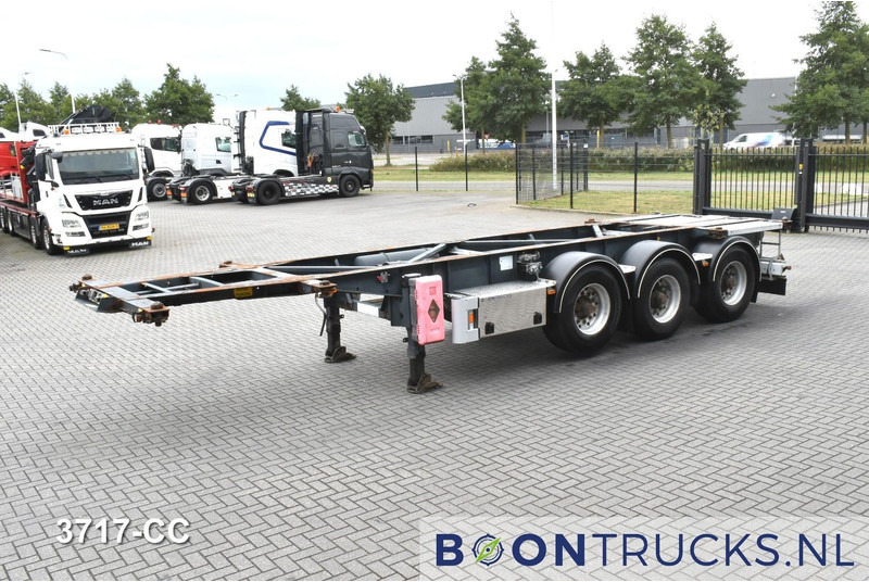 Van Hool 3B0071 TANK CHASSIS | 20-30ft * ADR: FL, AT, OX * 3840 KG * LIFT AXLE - Containerbil/ Växelflak semitrailer: bild 4 Van Hool 3B0071 TANK CHASSIS | 20-30ft * ADR: FL, AT, OX * 3840 KG * LIFT AXLE - Containerbil/ Växelflak semitrailer: bild 4