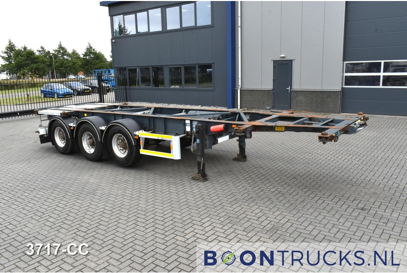 Van Hool 3B0071 TANK CHASSIS | 20-30ft * ADR: FL, AT, OX * 3840 KG * LIFT AXLE - Containerbil/ Växelflak semitrailer: bild 3 Van Hool 3B0071 TANK CHASSIS | 20-30ft * ADR: FL, AT, OX * 3840 KG * LIFT AXLE - Containerbil/ Växelflak semitrailer: bild 3