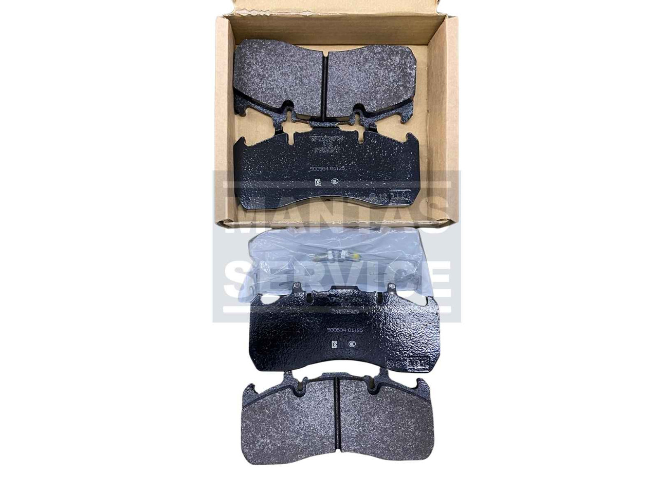 VOLVO BRAKE PAD KIT 24204888 - Bromsbelägg för Lastbil: bild 1 VOLVO BRAKE PAD KIT 24204888 - Bromsbelägg för Lastbil: bild 1