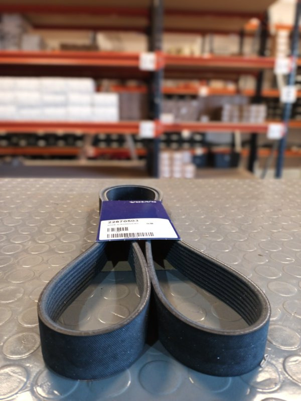 VOLVO V-RIBBED BELT 22670503 - Rem för Lastbil: bild 2 VOLVO V-RIBBED BELT 22670503 - Rem för Lastbil: bild 2