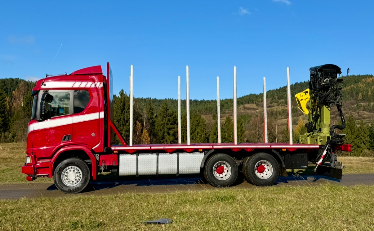 SCANIA R520 XT - Timmerbil, Kranbil: bild 3 SCANIA R520 XT - Timmerbil, Kranbil: bild 3