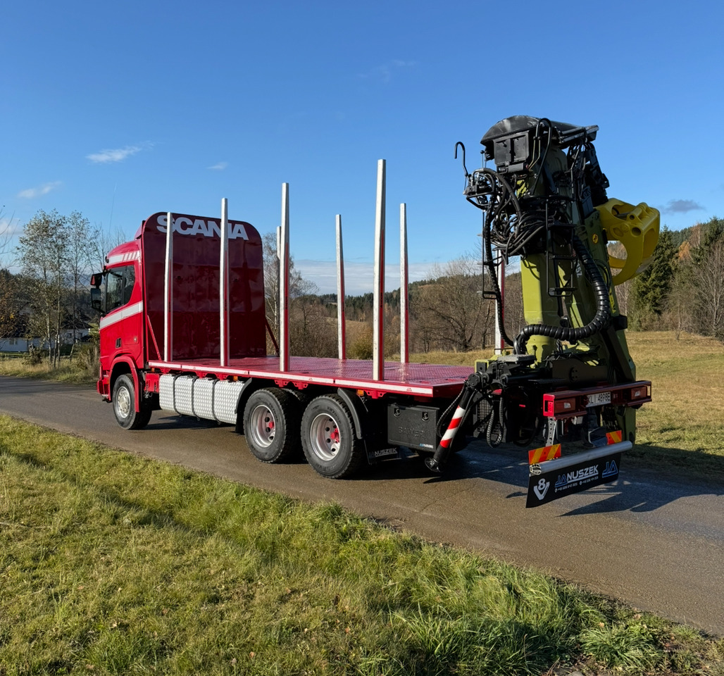 SCANIA R520 XT - Timmerbil, Kranbil: bild 4 SCANIA R520 XT - Timmerbil, Kranbil: bild 4