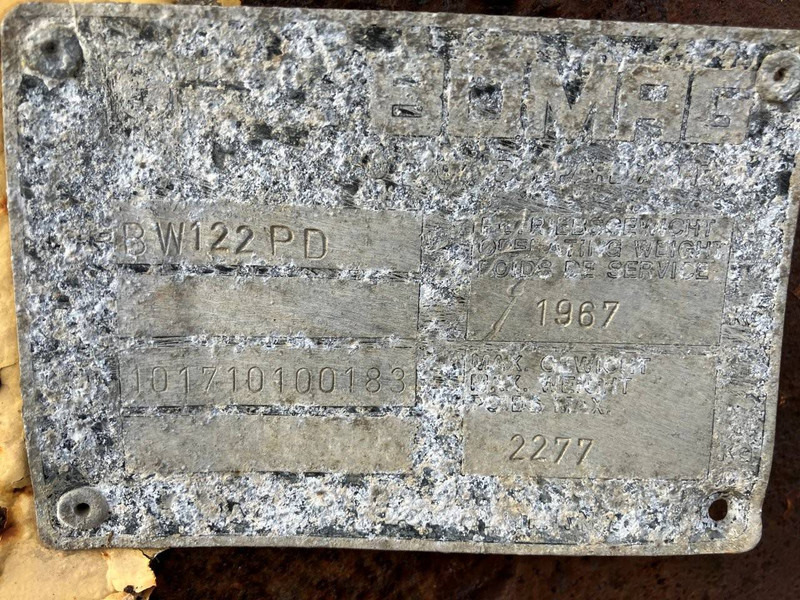 Vält Bomag BW122PD: bild 9 Vält Bomag BW122PD: bild 9