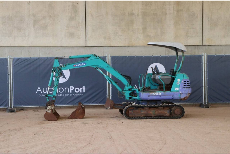 Kubota K-022 - Minigrävmaskin: bild 1 Kubota K-022 - Minigrävmaskin: bild 1