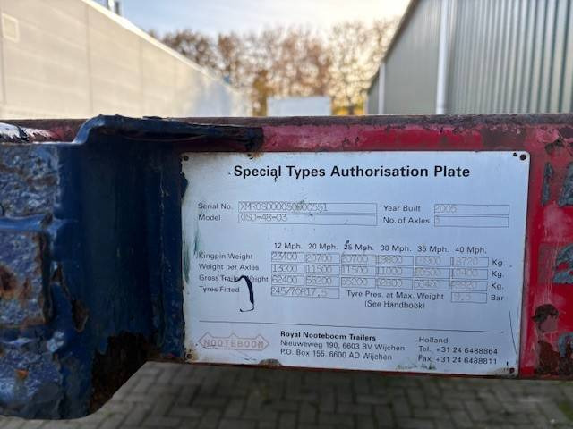 Nooteboom OSD-48-03 - Låg lastare semitrailer: bild 5 Nooteboom OSD-48-03 - Låg lastare semitrailer: bild 5