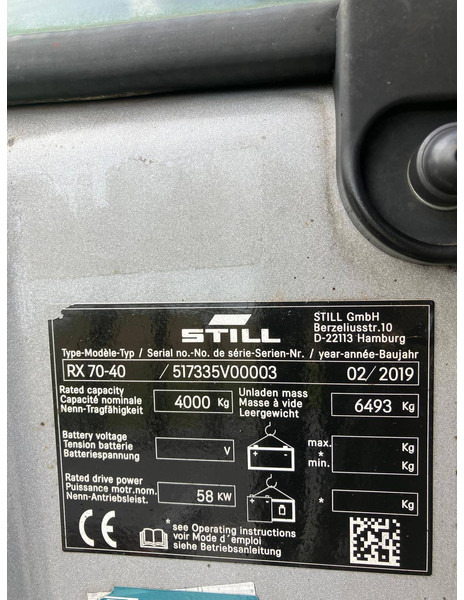 Still RX70-40 - Gasoltruck: bild 5 Still RX70-40 - Gasoltruck: bild 5