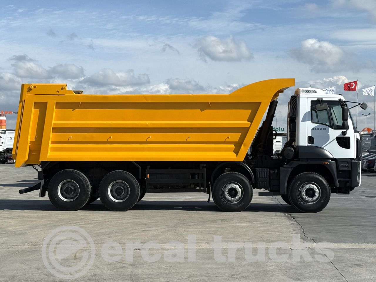 FORD 2017 FORD CARGO 4142 D / MANUAL-AC -EURO6-8X4-HARDOX TIPPER - Tippbil lastbil: bild 4 FORD 2017 FORD CARGO 4142 D / MANUAL-AC -EURO6-8X4-HARDOX TIPPER - Tippbil lastbil: bild 4