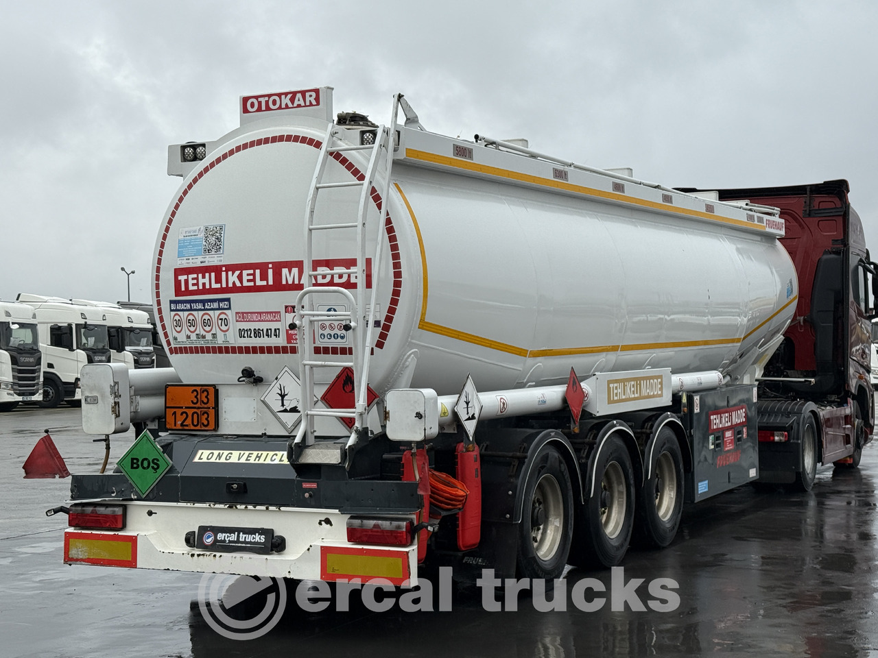 FRUEHAUF Fruehauf 2011 FRUEHAUF /ADR - 7 EYES - FUEL OIL - Tanktrailer: bild 3 FRUEHAUF Fruehauf 2011 FRUEHAUF /ADR - 7 EYES - FUEL OIL - Tanktrailer: bild 3
