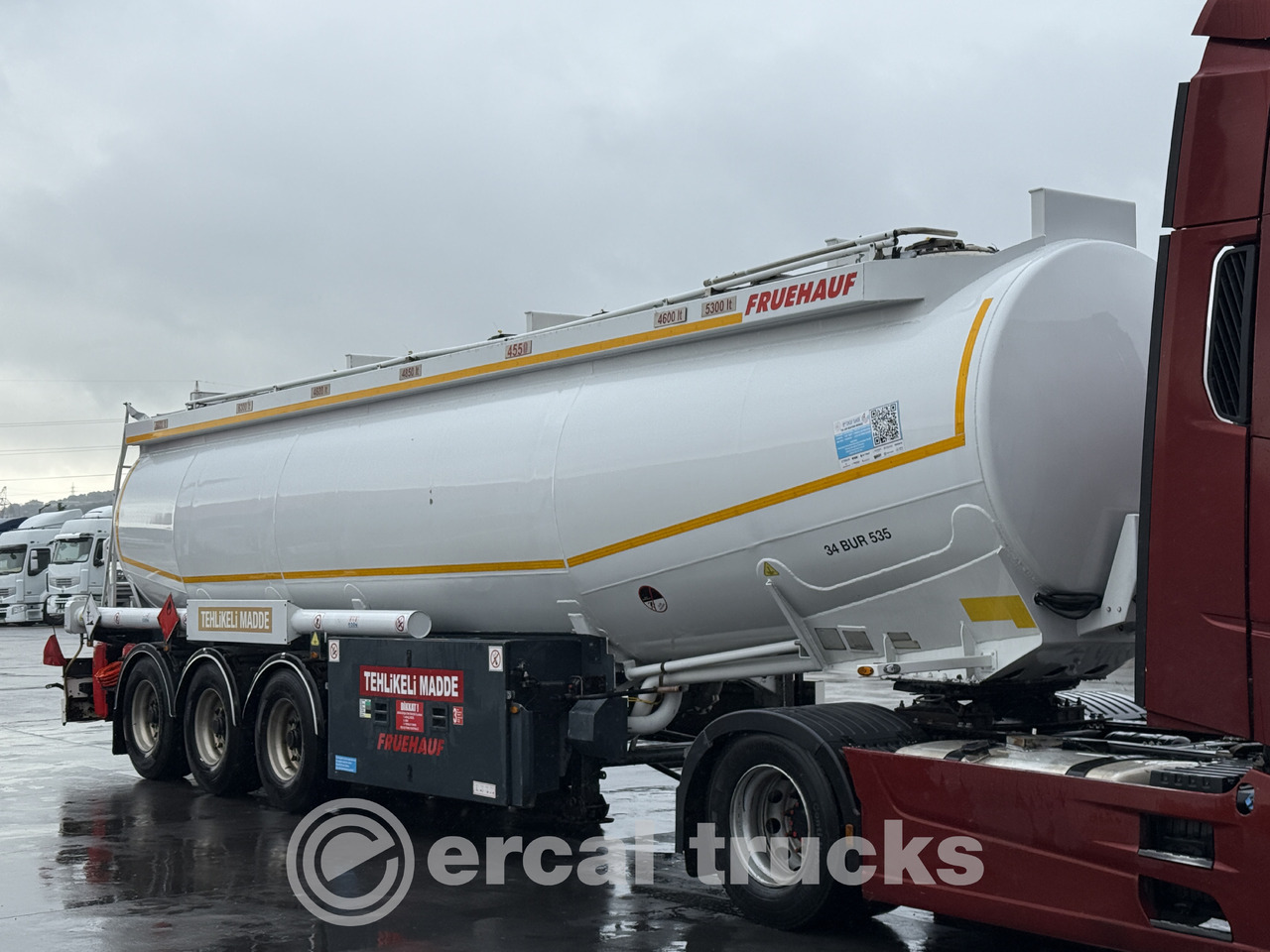 FRUEHAUF Fruehauf 2011 FRUEHAUF /ADR - 7 EYES - FUEL OIL - Tanktrailer: bild 4 FRUEHAUF Fruehauf 2011 FRUEHAUF /ADR - 7 EYES - FUEL OIL - Tanktrailer: bild 4