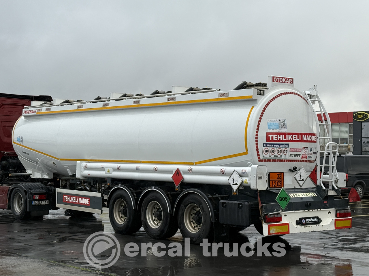 FRUEHAUF Fruehauf 2011 FRUEHAUF /ADR - 7 EYES - FUEL OIL - Tanktrailer: bild 1 FRUEHAUF Fruehauf 2011 FRUEHAUF /ADR - 7 EYES - FUEL OIL - Tanktrailer: bild 1