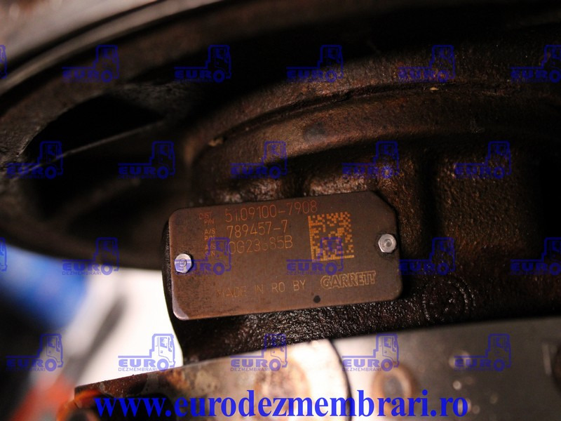 TURBOSUFLANTA MAN TGX D26 EURO 6 51.09100.7908, 51.09100.7897 - Turbo för Lastbil: bild 3 TURBOSUFLANTA MAN TGX D26 EURO 6 51.09100.7908, 51.09100.7897 - Turbo för Lastbil: bild 3