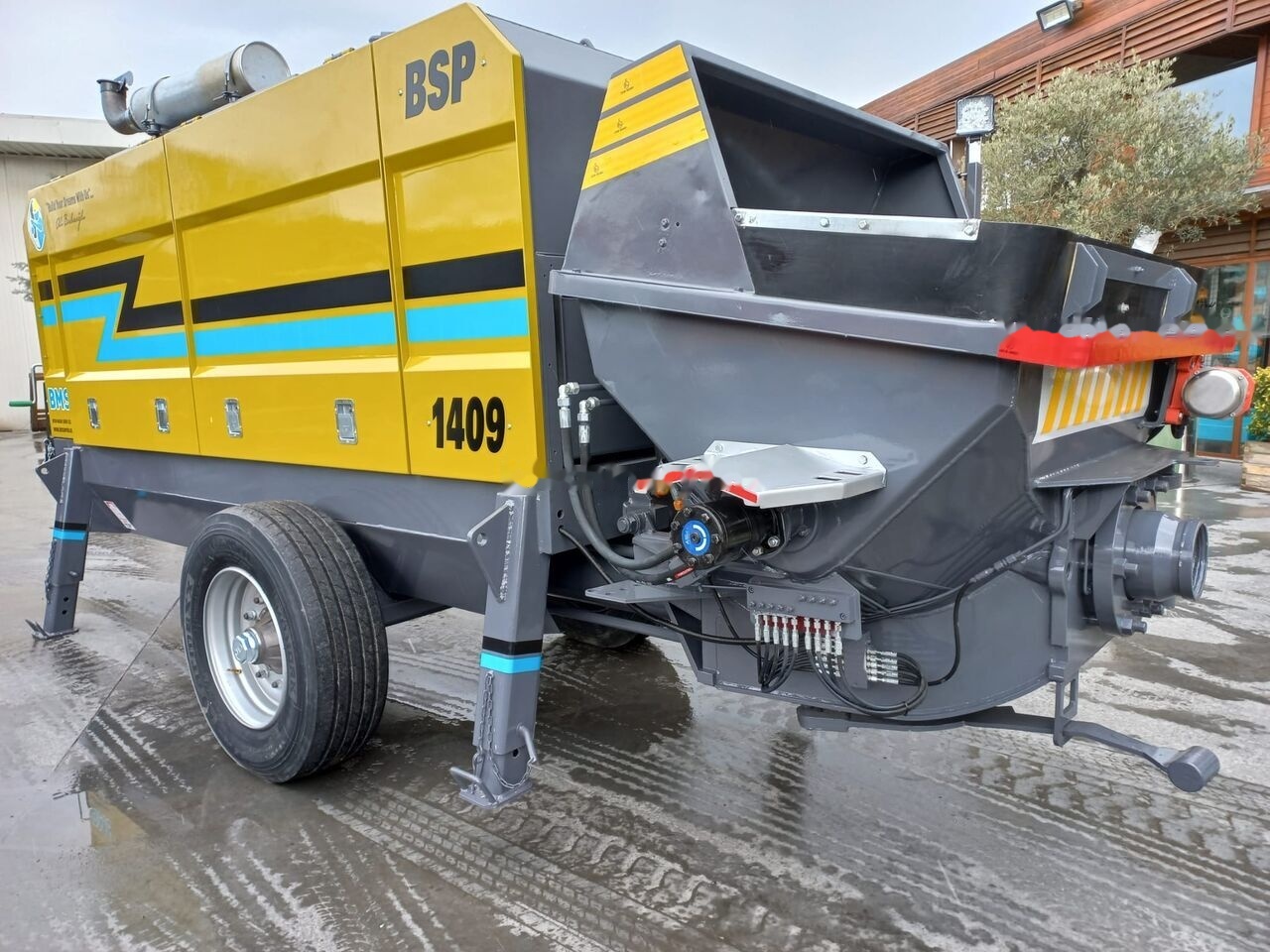 BMS BSP 1409 - Stationär betongpump: bild 4 BMS BSP 1409 - Stationär betongpump: bild 4