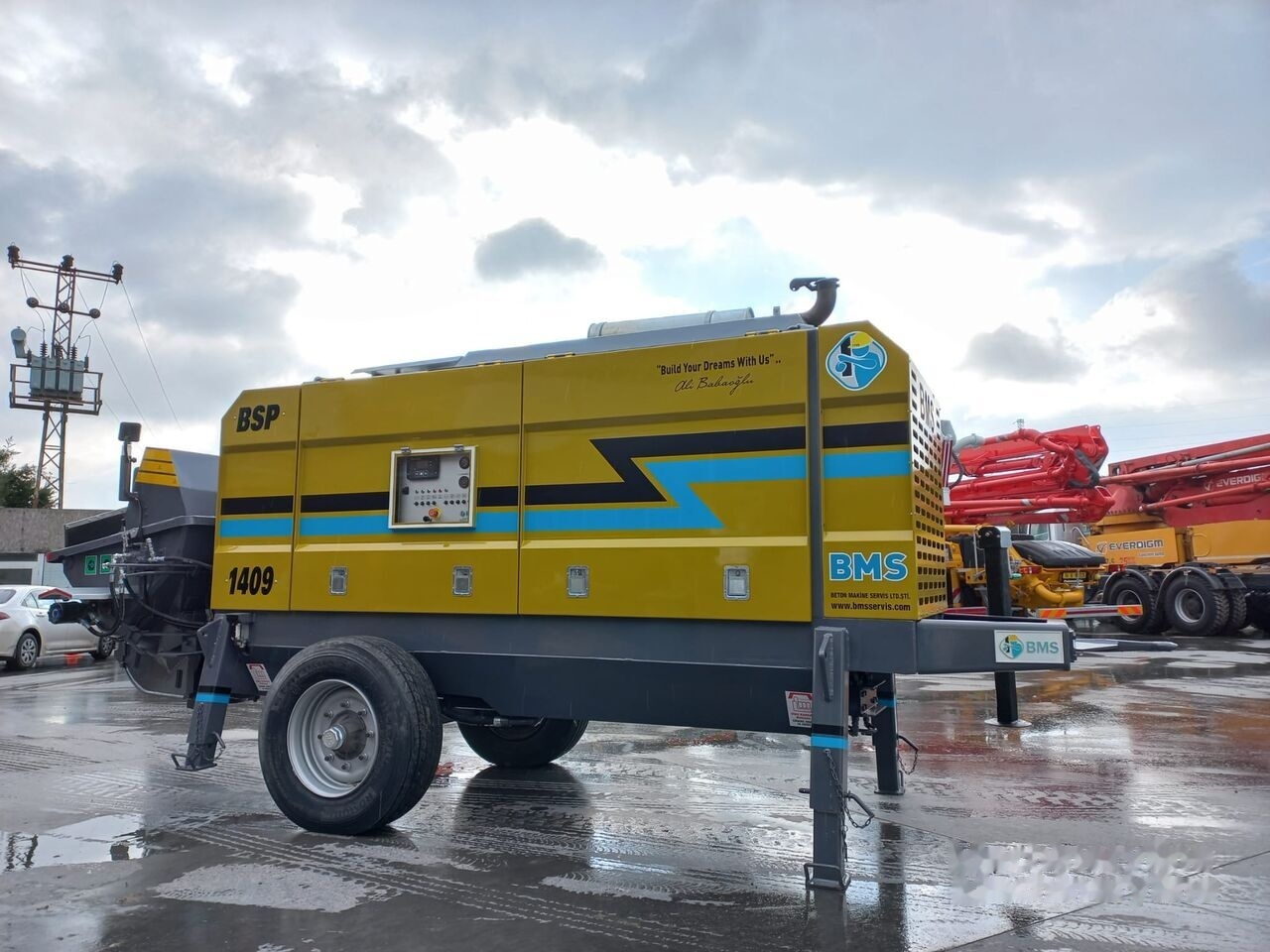 BMS BSP 1409 - Stationär betongpump: bild 5 BMS BSP 1409 - Stationär betongpump: bild 5