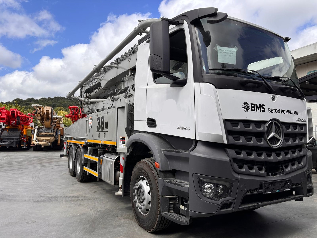 Mercedes-Benz Arocs 3343 P E6 - Betongpump: bild 1 Mercedes-Benz Arocs 3343 P E6 - Betongpump: bild 1