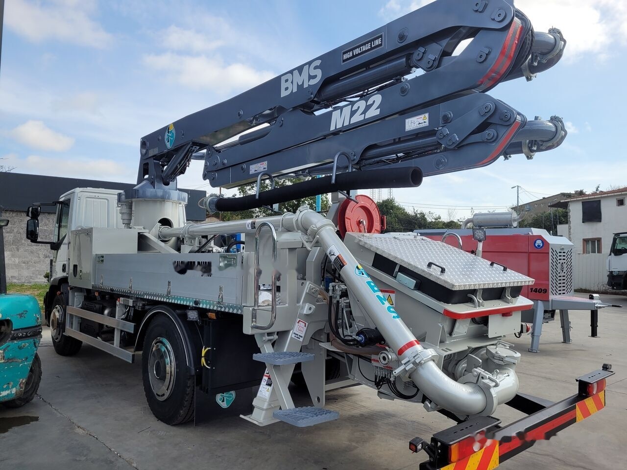 Ny Betongpump Mercedes-Benz New BMS BCP M22 ZX-4 on chassis: bild 25