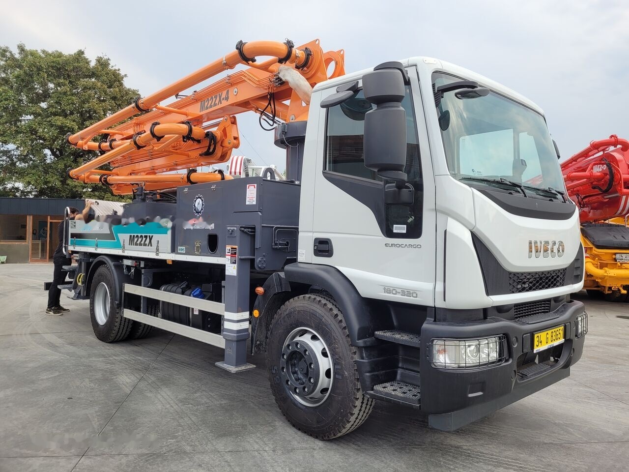 Ny Betongpump Mercedes-Benz New BMS BCP M22 ZX-4 on chassis: bild 11