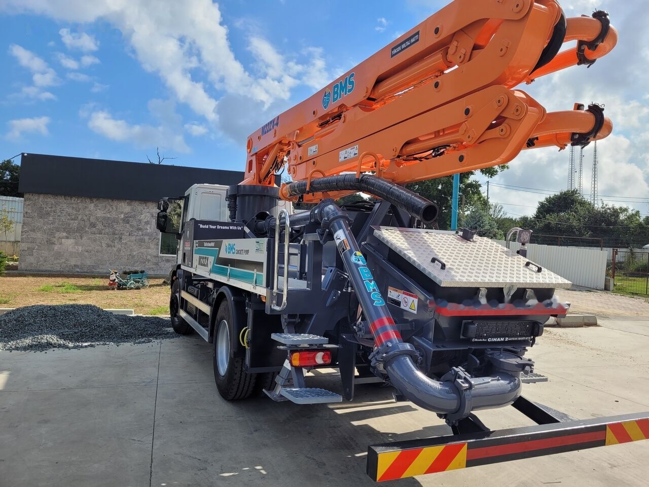 Mercedes-Benz New BMS BCP M22 ZX-4 on chassis - Betongpump: bild 3 Mercedes-Benz New BMS BCP M22 ZX-4 on chassis - Betongpump: bild 3