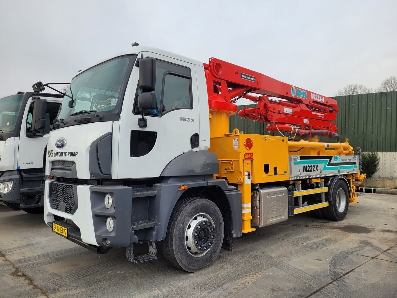 Ny Betongpump Mercedes-Benz New BMS BCP M22 ZX-4 on chassis: bild 19