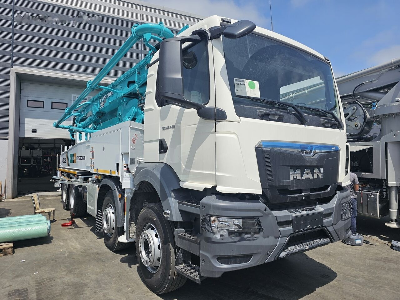 Mercedes-Benz New Everdigm ECP 42 CX 5 ECP 42 CX5 on chassis - Betongpump: bild 1 Mercedes-Benz New Everdigm ECP 42 CX 5 ECP 42 CX5 on chassis - Betongpump: bild 1