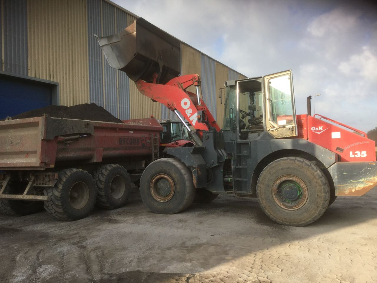 O&K L35 - Hjullastare: bild 4 O&K L35 - Hjullastare: bild 4