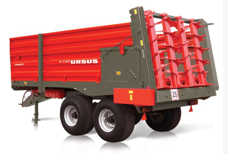 Ursus Rozrzutnik obornika 6 t / Разбрасыватель навоза / Miststreuer / Manure spreader 6 t - Kletgödselspridare: bild 2 Ursus Rozrzutnik obornika 6 t / Разбрасыватель навоза / Miststreuer / Manure spreader 6 t - Kletgödselspridare: bild 2