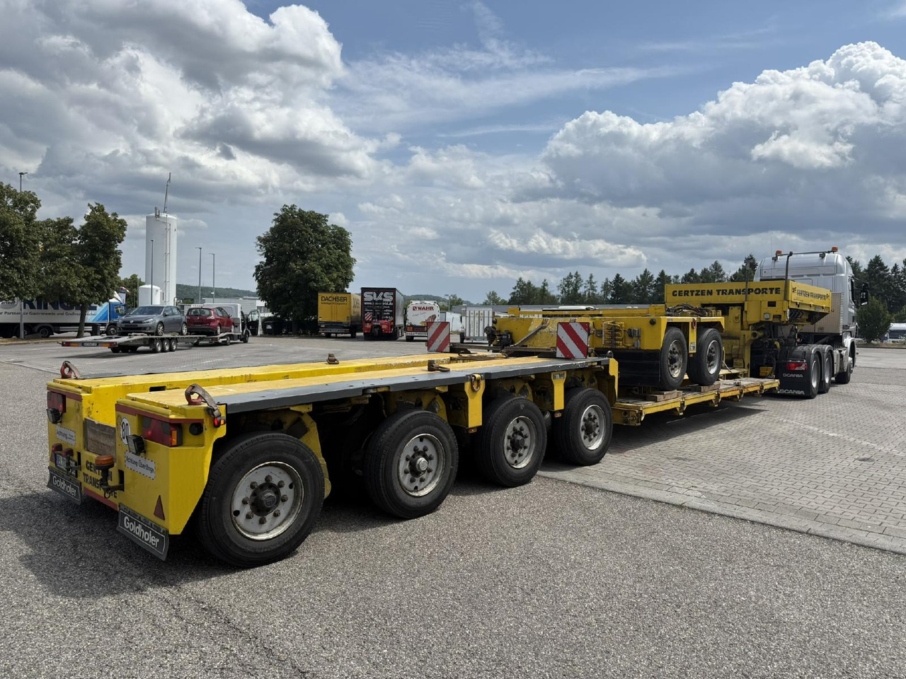 Goldhofer STHP-XLE 2+4 (6) | Baggerbrücke - Tiefbett - Låg lastare semitrailer: bild 3 Goldhofer STHP-XLE 2+4 (6) | Baggerbrücke - Tiefbett - Låg lastare semitrailer: bild 3
