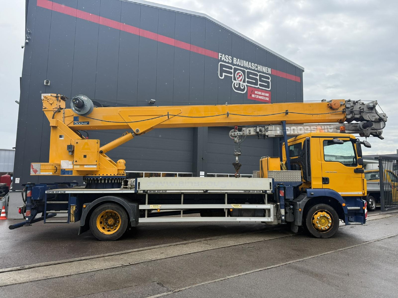 MAN Böcker AK 44 / 4000 auf MAN TGM 18.290 | Personenkorb - Mobilkran: bild 1 MAN Böcker AK 44 / 4000 auf MAN TGM 18.290 | Personenkorb - Mobilkran: bild 1