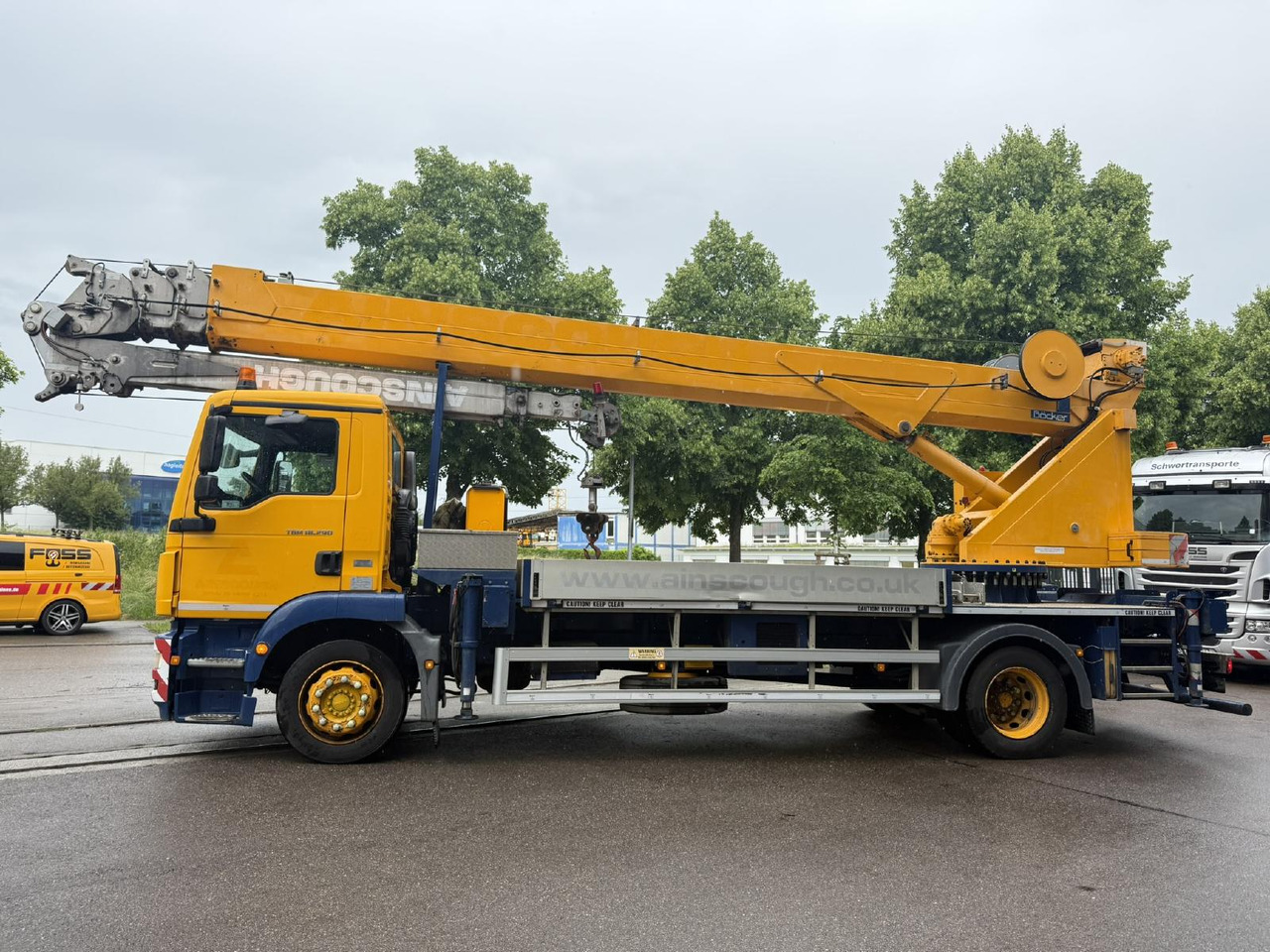 MAN Böcker AK 44 / 4000 auf MAN TGM 18.290 | Personenkorb - Mobilkran: bild 2 MAN Böcker AK 44 / 4000 auf MAN TGM 18.290 | Personenkorb - Mobilkran: bild 2