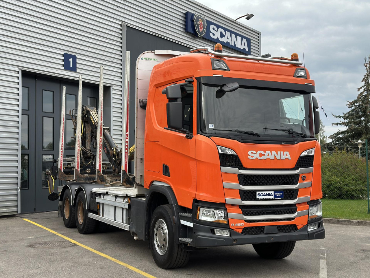 SCANIA R 450 B6x4HZ - Chassi lastbil: bild 1 SCANIA R 450 B6x4HZ - Chassi lastbil: bild 1