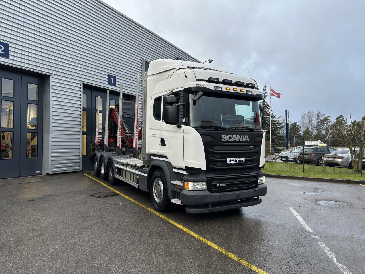 SCANIA R 450 LB8x4*4HNB - Chassi lastbil: bild 1 SCANIA R 450 LB8x4*4HNB - Chassi lastbil: bild 1