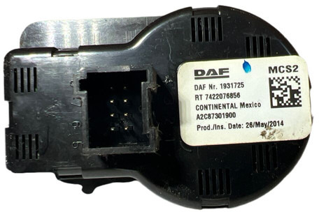 DAF 2015 - Instrumentbräda: bild 2 DAF 2015 - Instrumentbräda: bild 2