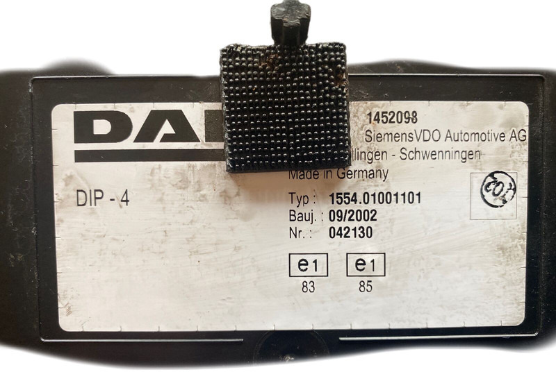 DAF - Instrumentbräda: bild 2 DAF - Instrumentbräda: bild 2