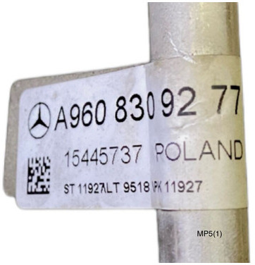 Mercedes-Benz MP5 - A/C reservdel: bild 2 Mercedes-Benz MP5 - A/C reservdel: bild 2